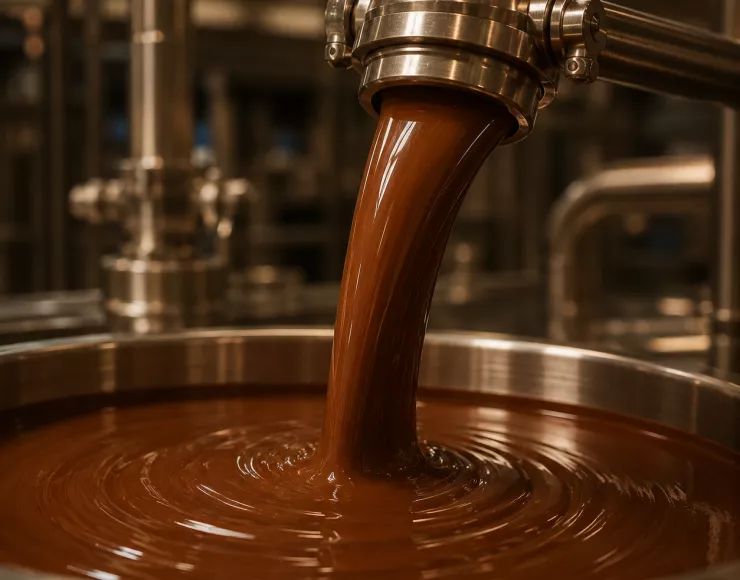 Vloeibare chocolade